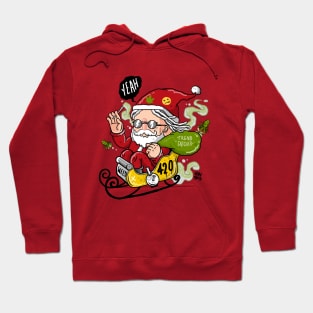 Santa Weed is Coming!! Hoodie